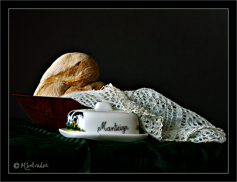 Bread, butter and Grandma's lace