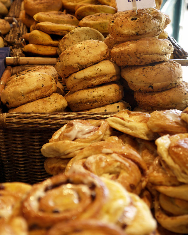 Breads in shop