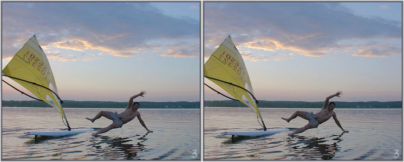 Break dance on water