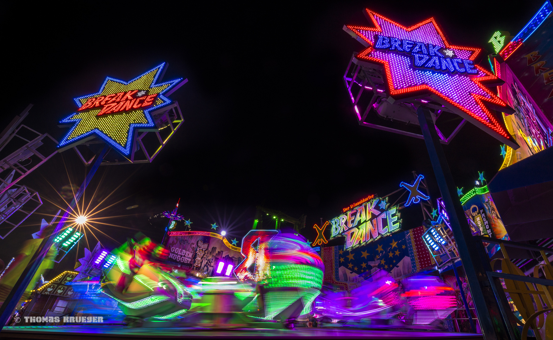 Break-Dance Rheinkirmes Düsseldorf