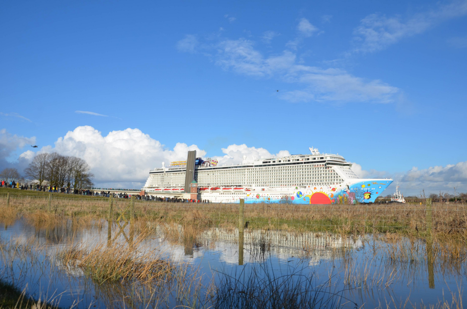 Breakaway auf dem Weg zur Nordsee