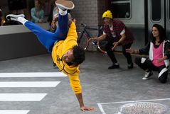 Breakdance auf der Photokina