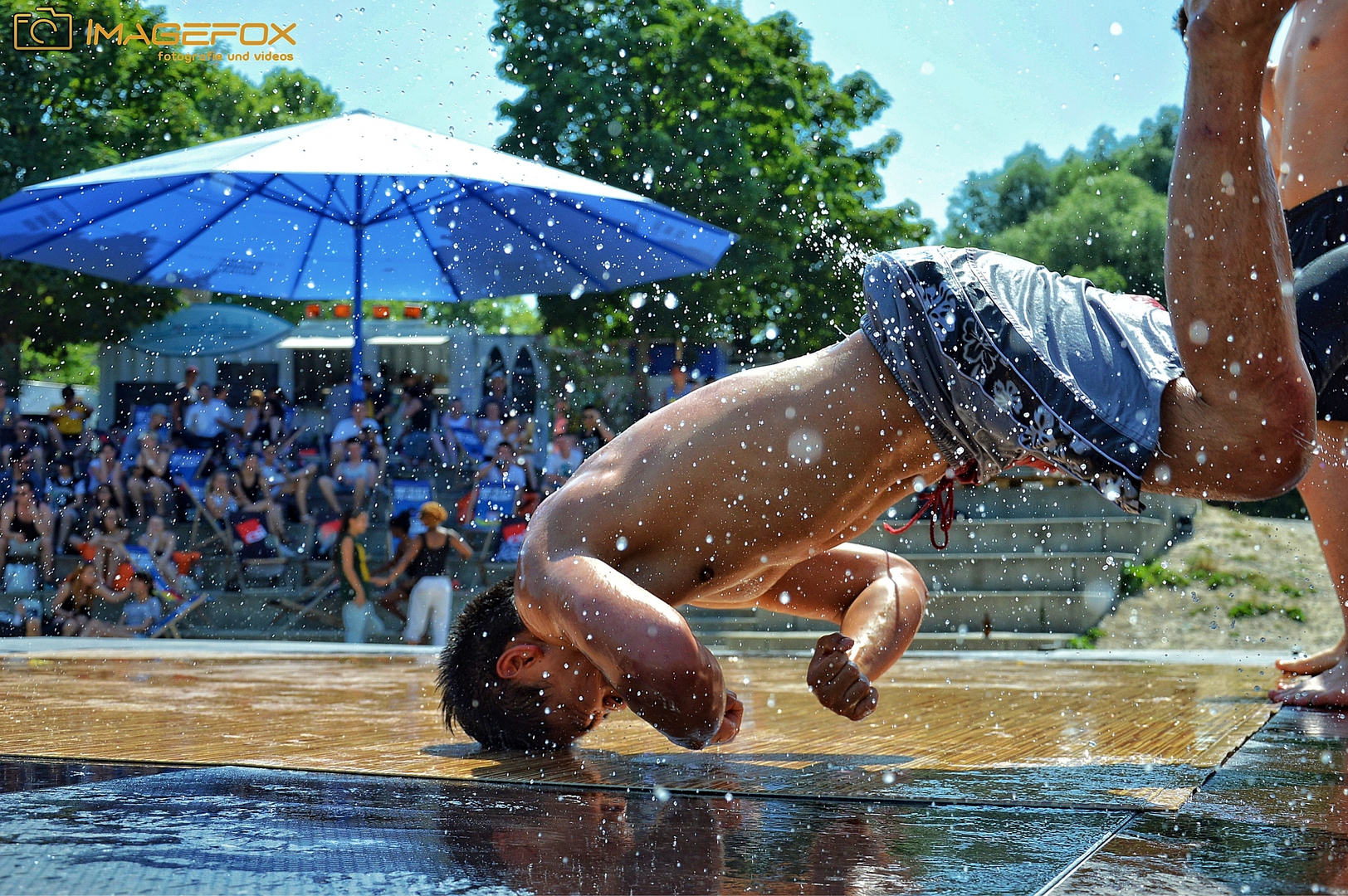 Breakdance (B Boying) with Water