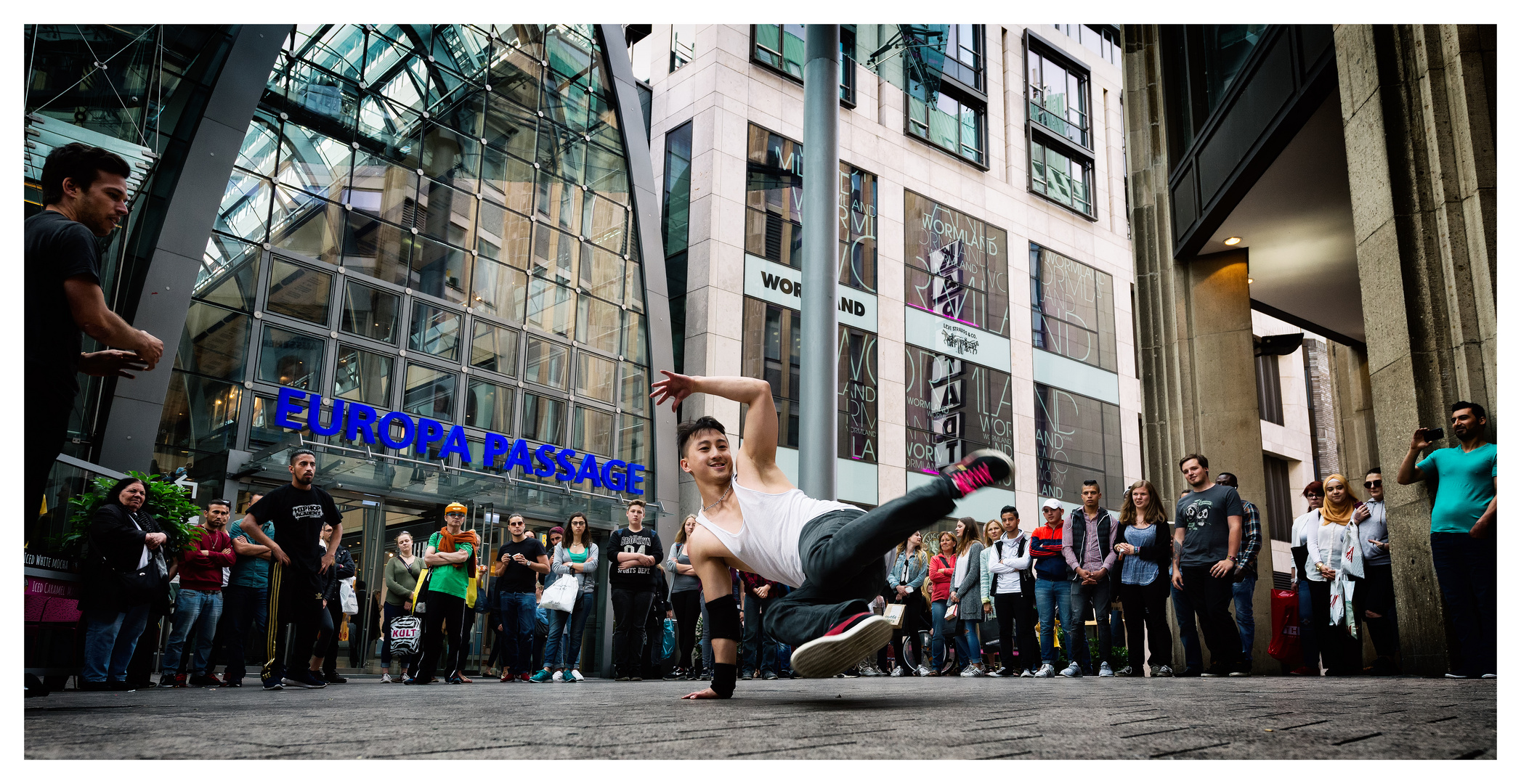 Breakdance in Hamburg City