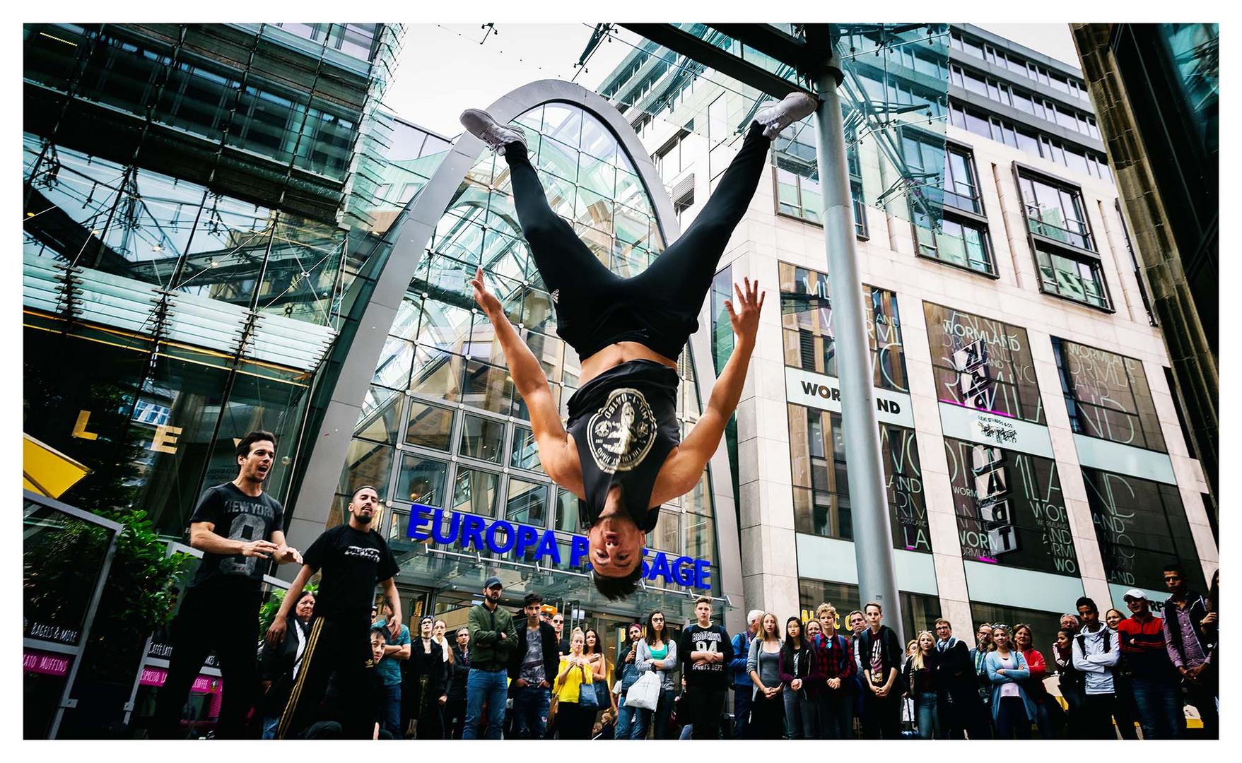 Breakdance in Hamburg City