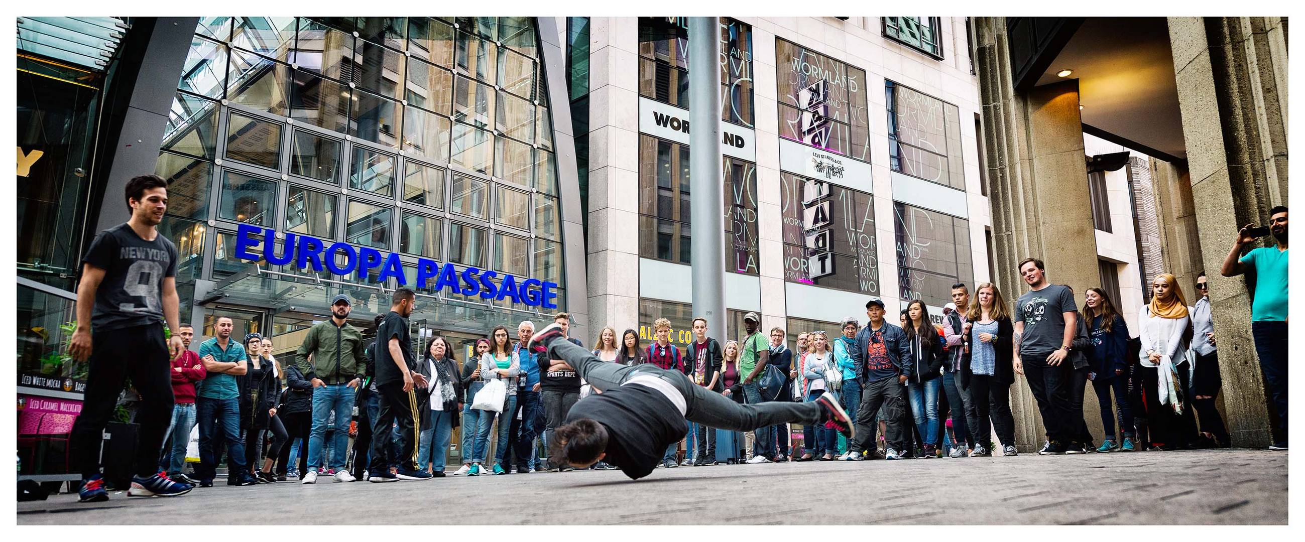 Breakdance in Hamburg City