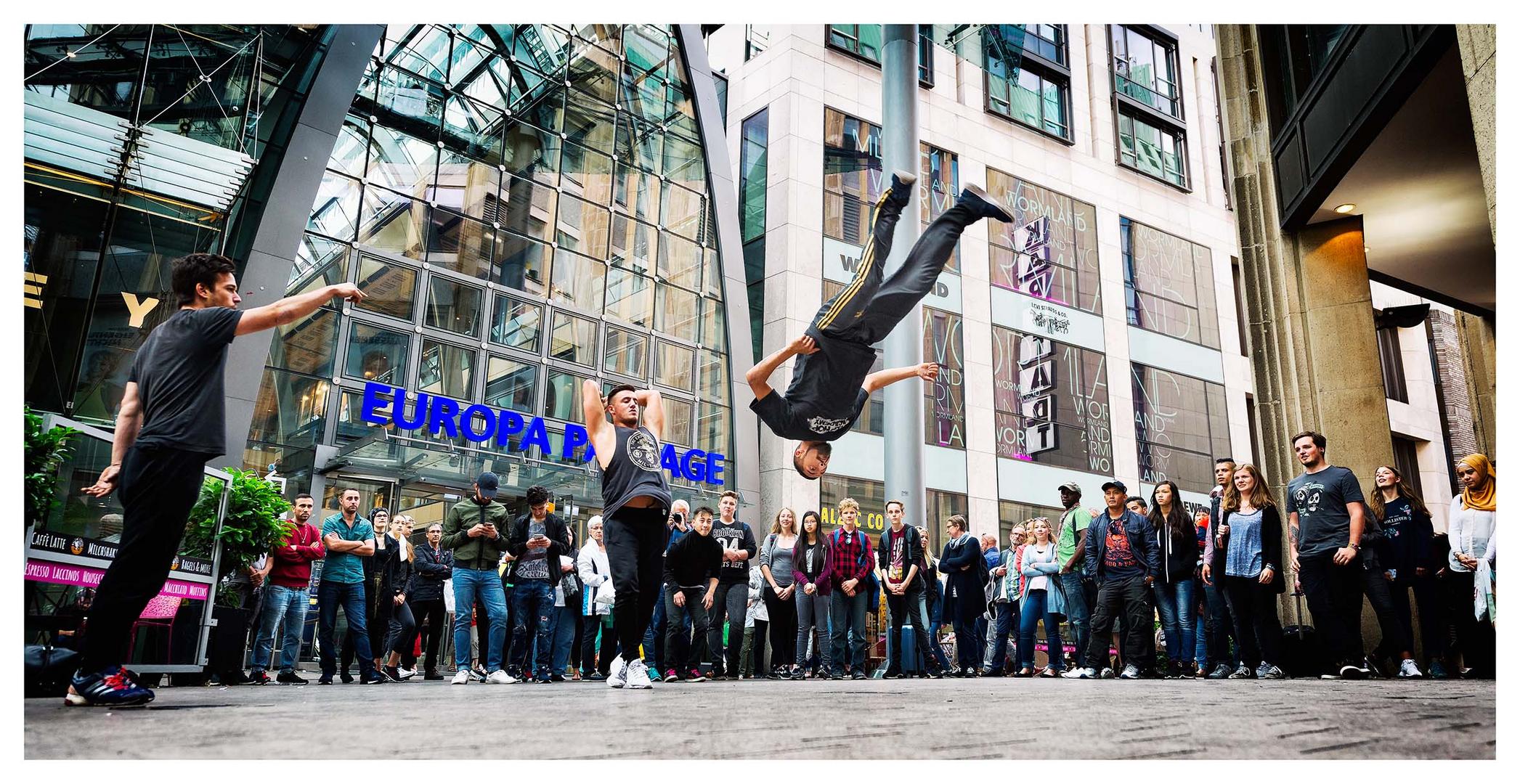 Breakdance in Hamburg City