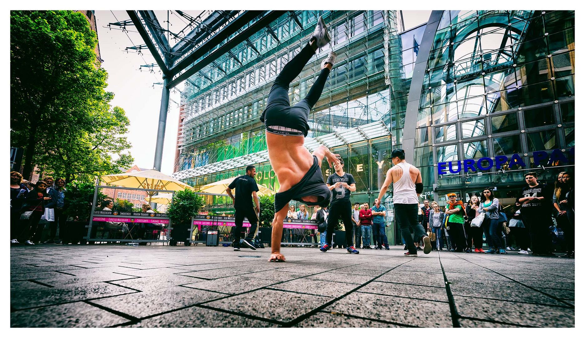 Breakdance in Hamburg City