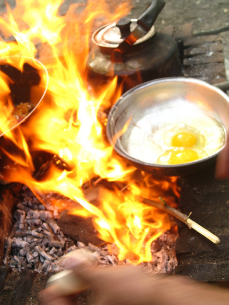 Breakfast in Noor Forest