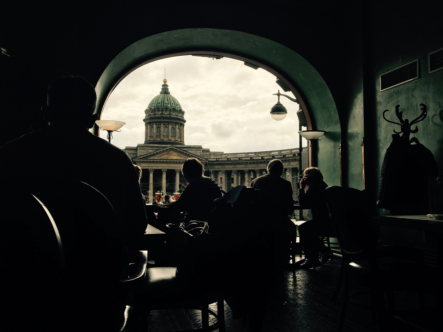 Breakfast in Saint Petersburg, Russia