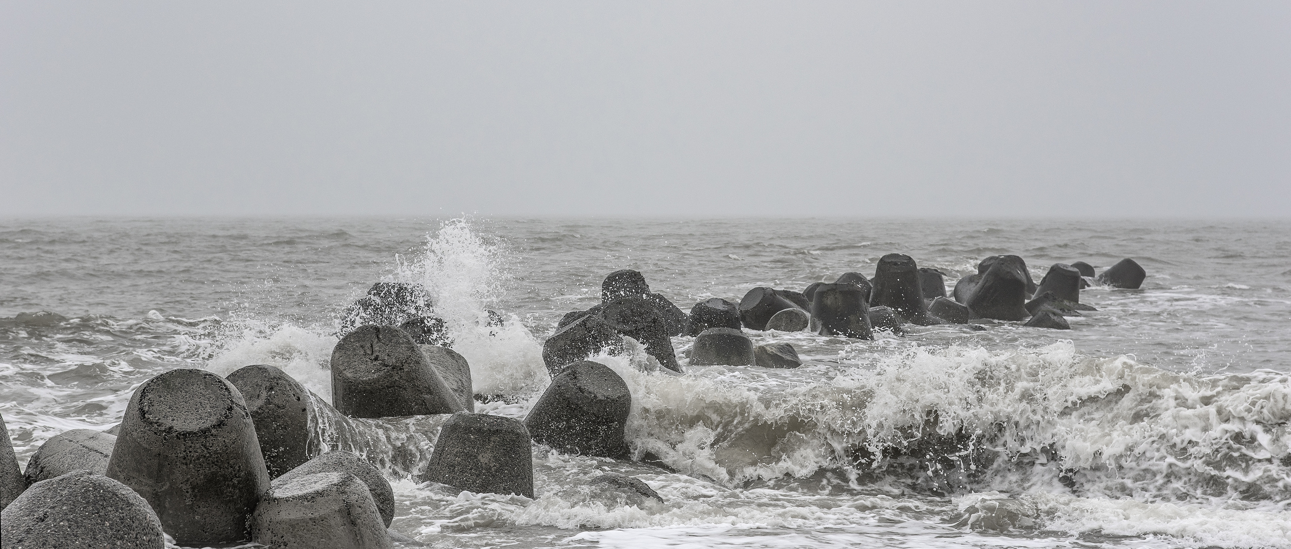 Breaking the waves