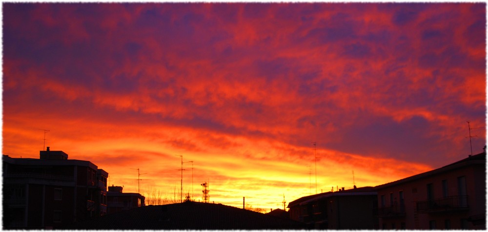 Breathtaking sunset - Un'alba mozzafiato