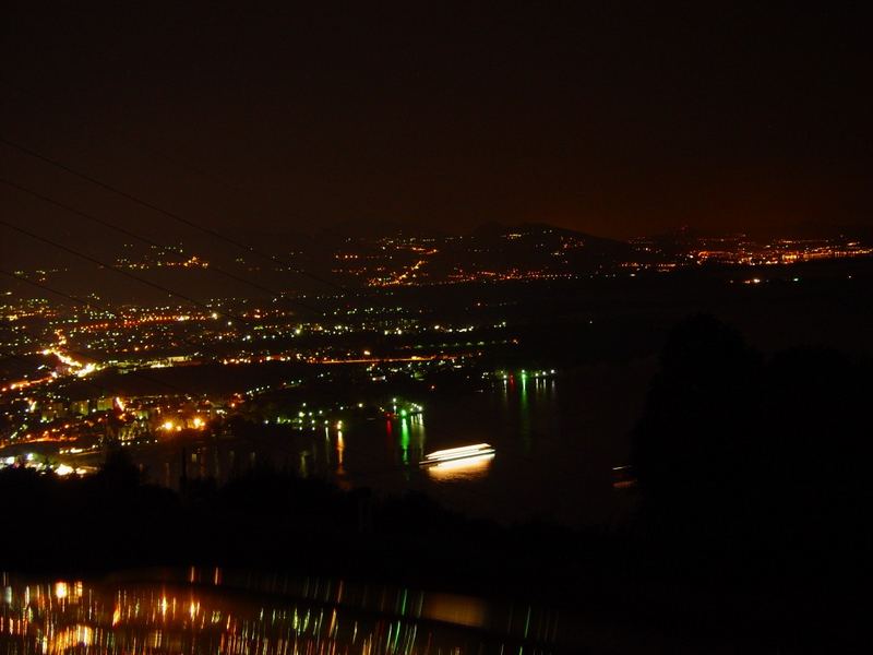 Bregenz bei Nacht