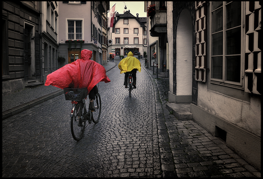 Bregenz bei Regen