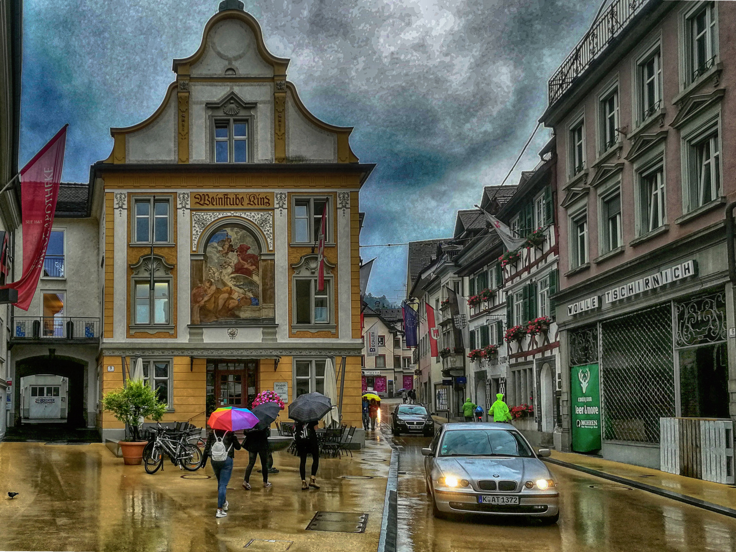 Bregenz im Regen