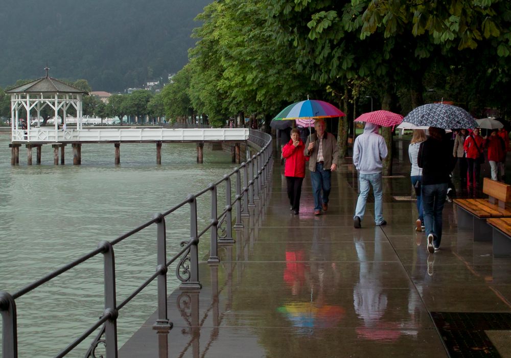 Bregenz im Regen