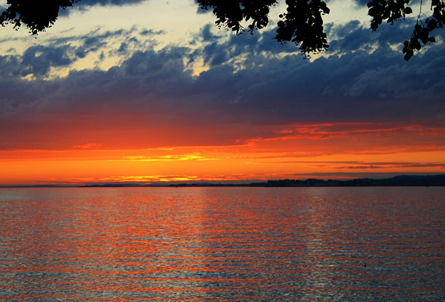 Bregenz-Sonnenuntergang