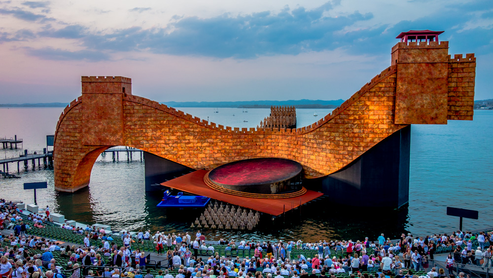 BREGENZ, Turandot 2015. Bühnenbild