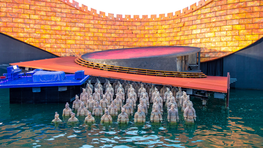 BREGENZ, Turandot 2015. Terracotta-Armee einmal anders ...