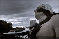 Bregenzer Festspiele - Aufbau der Freilichtbühne