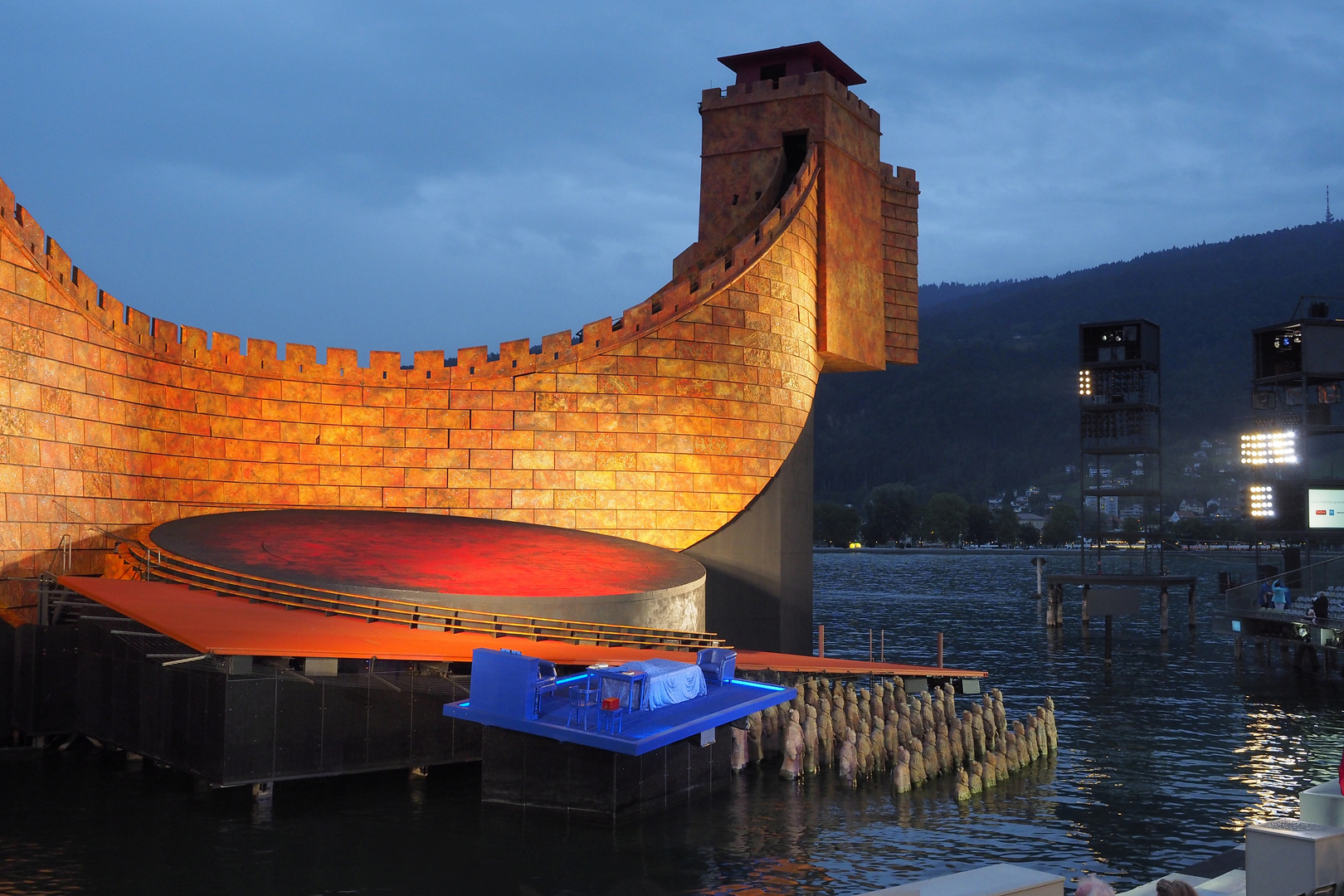 Bregenzer Festspiele Seebühne seitlich