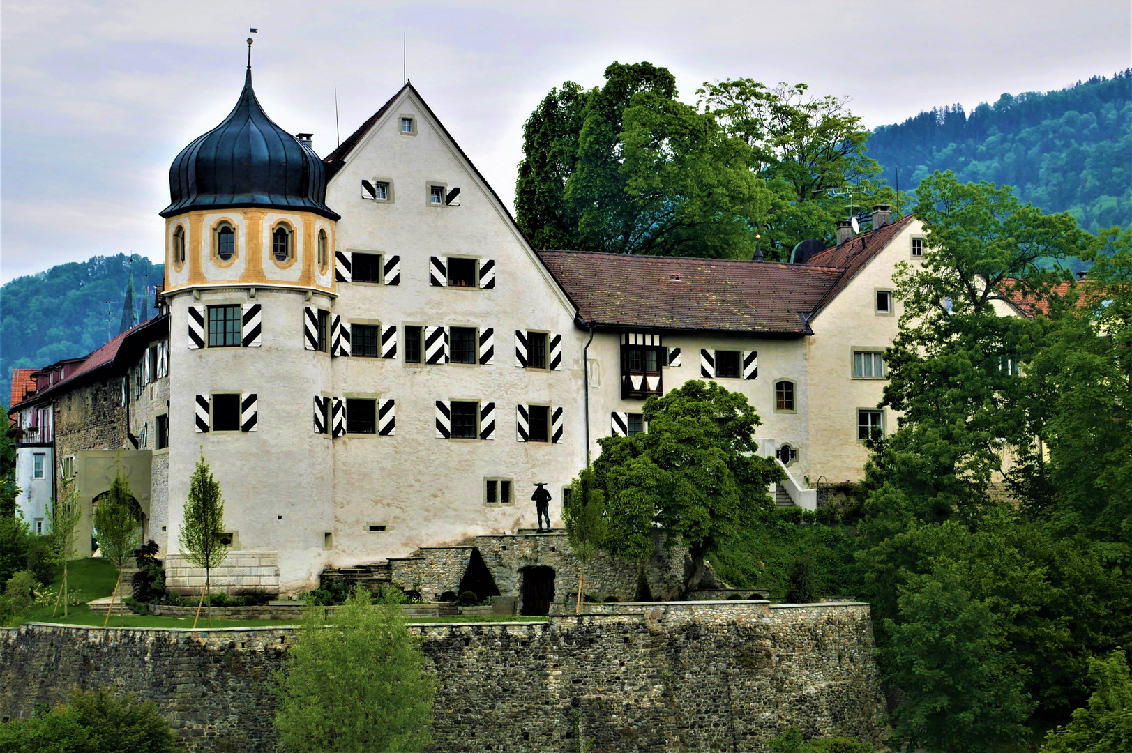 Bregenzer Oberstadt - Blick auf das Deuring-Schlösschen