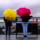 Bregenzer Seebühne bei Regen