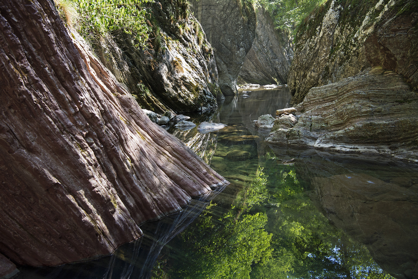 Breggia im Tessin, Schweiz