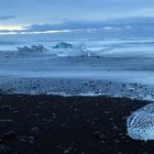 Breiðamerkursandur zum Sonnenaufgang