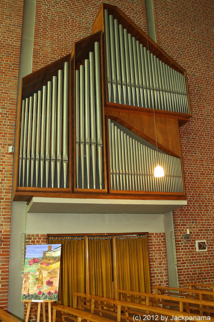 Breil Orgel in der Heilig Kreuz Kirche, Bottrop