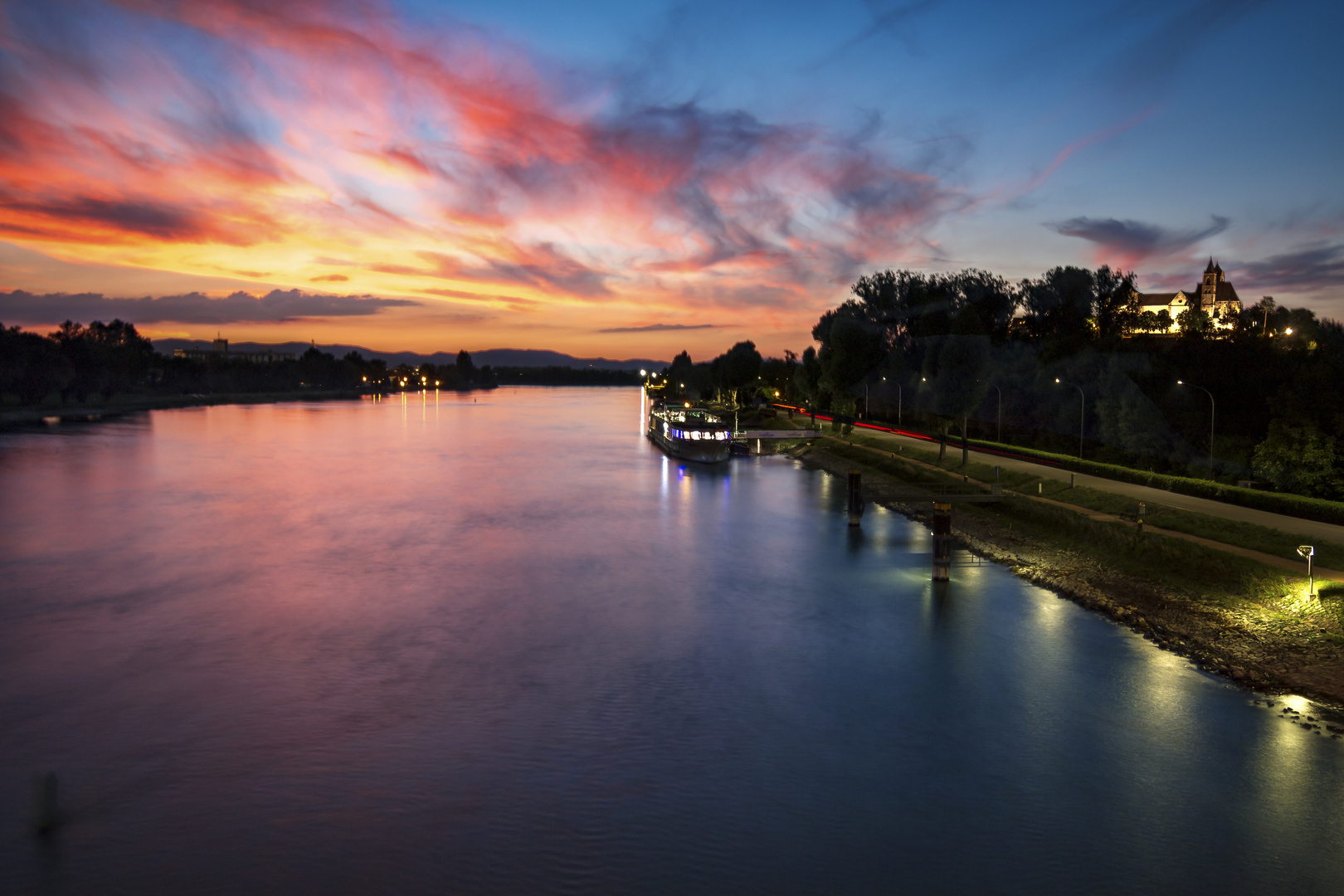 Breisach Sonnenuntergang