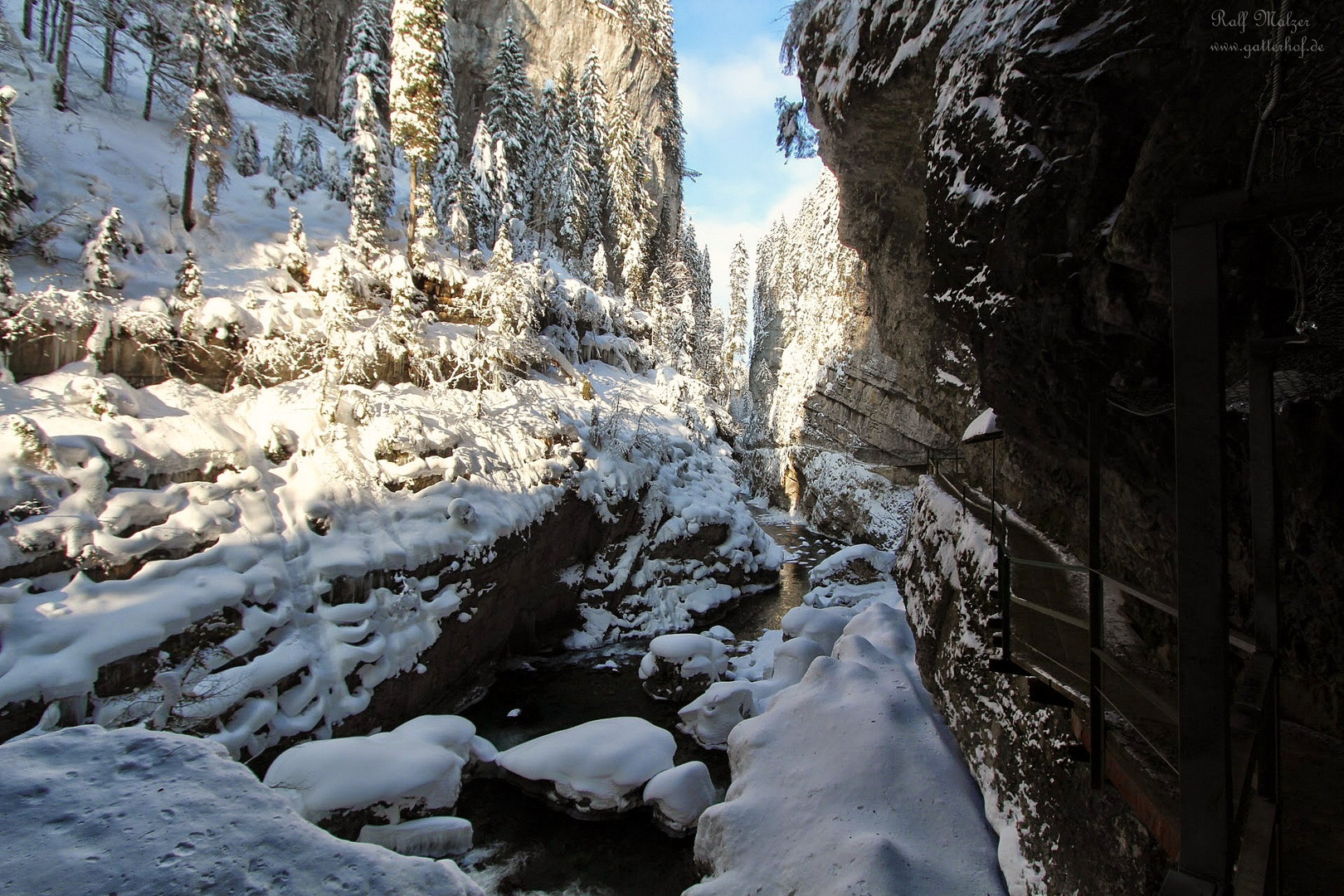 Breitach mit Breitachklamm