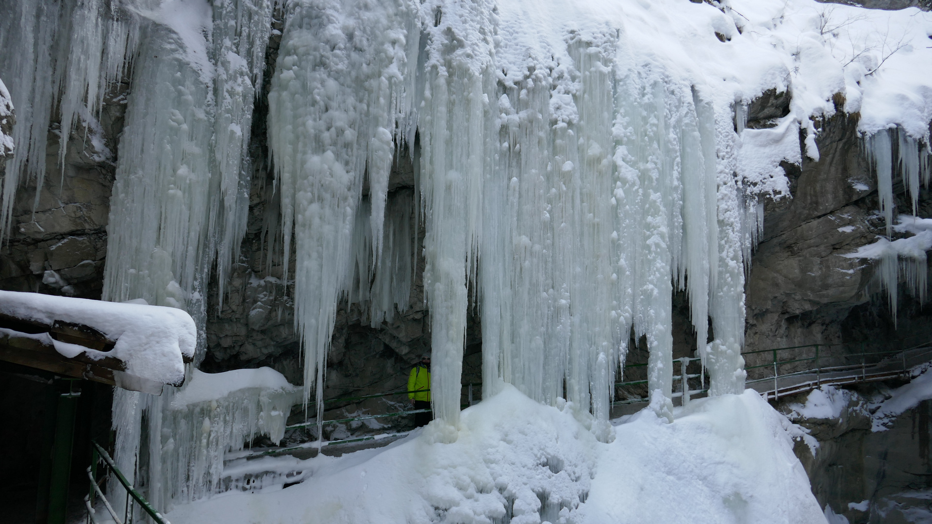 Breitachklamm im Winter