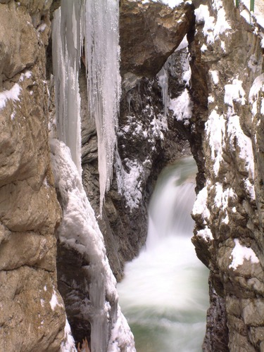 Breitachklamm im Winter