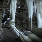 Breitachklamm mit Eis