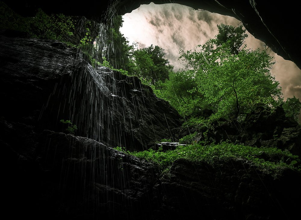 Breitachklamm naufgschaut