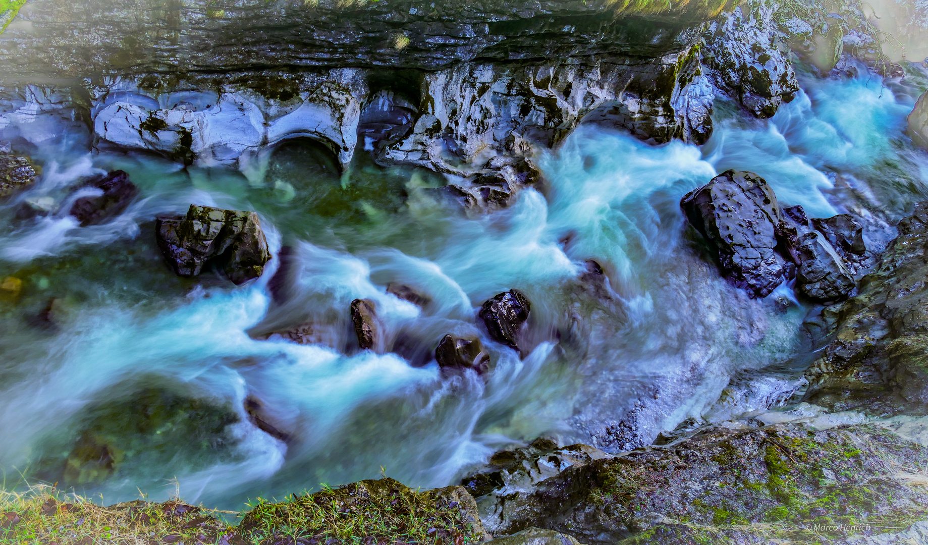 Breitachklamm - tosende Wasser!