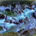 Breitachklamm - tosende Wasser!