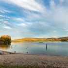 Breitenauer See im herbstlichen Abendlicht