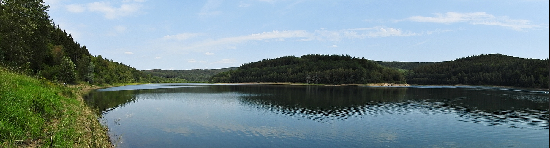 Breitenbachtalsperre Pano