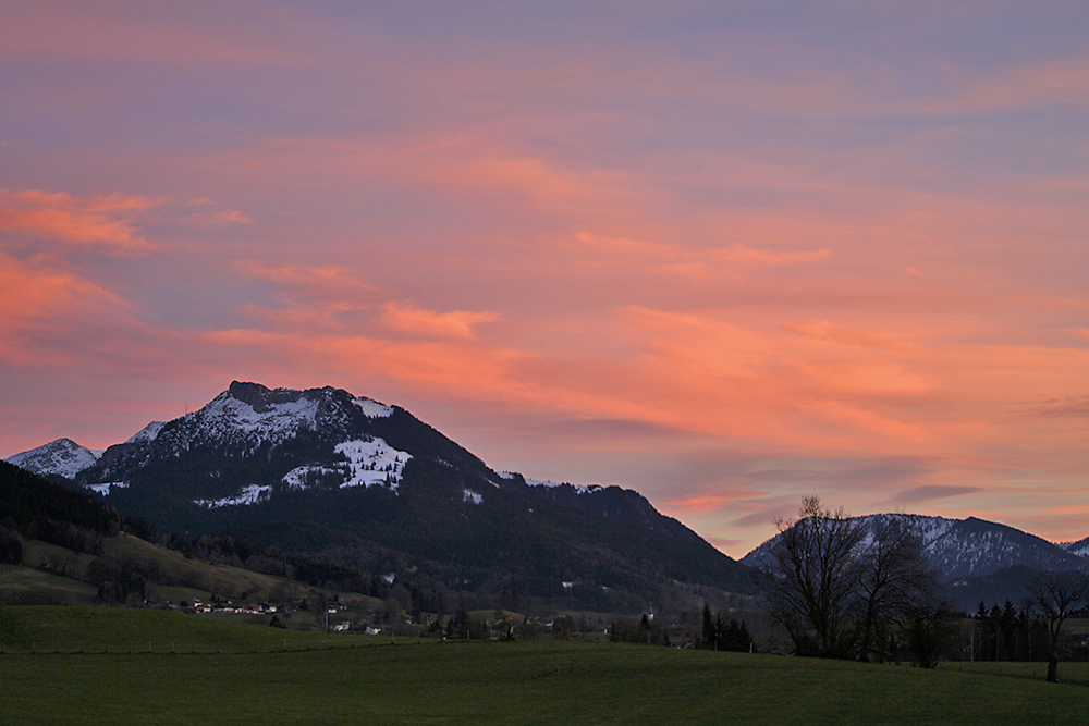 Breitenstein am Morgen des 21.01.