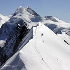 Breithorn centrale e gruppo del Monte Rosa