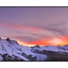 Breithorn et Cervin au coucher