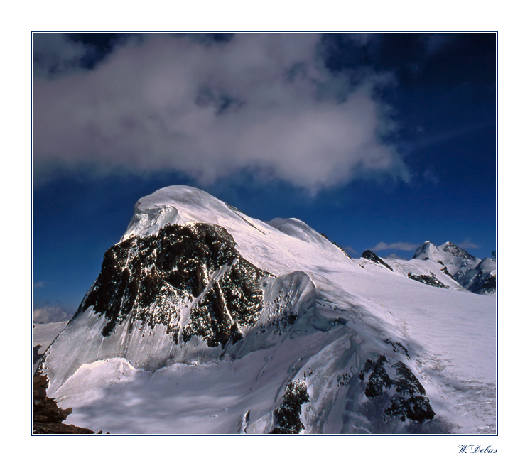 Breithorn im Blau