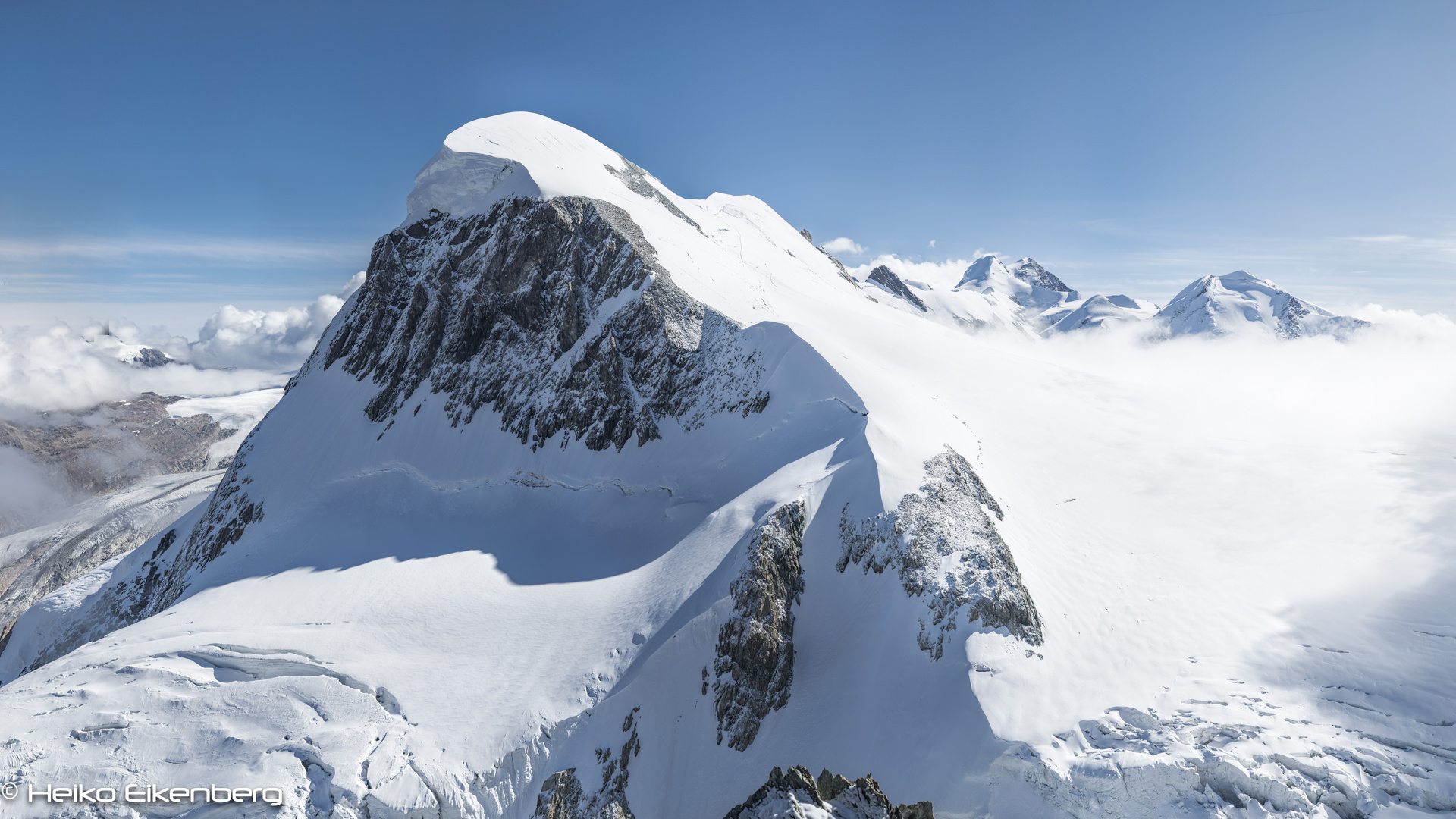 Breithorn im Nebel