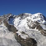 Breithorn von Zermatt aus eine Riesenwand