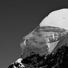 Breithorn with Ants B&W