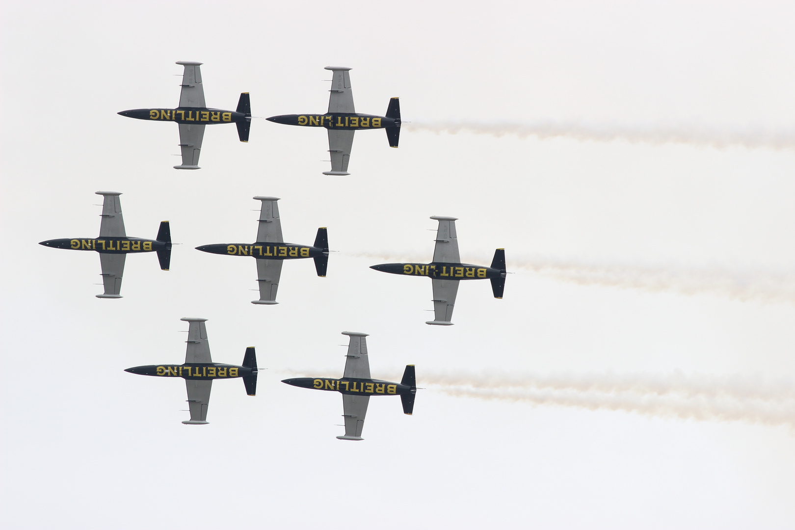 Breitling Jet Team in enger Formation