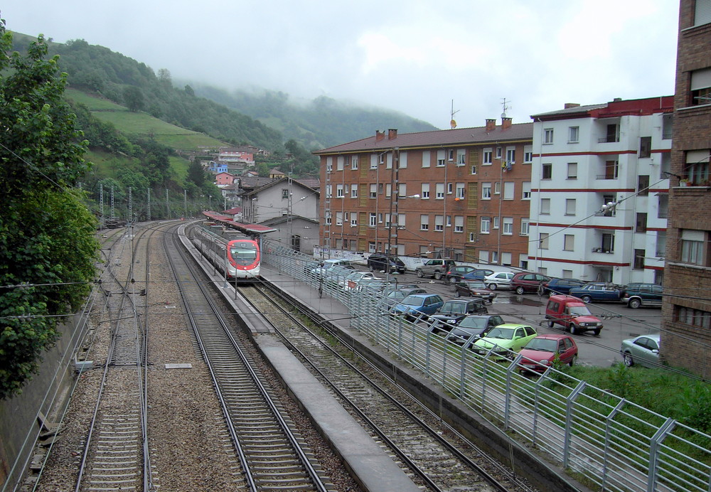 Breitspur RENFE zur Puerto de Pajares (Pass). 01