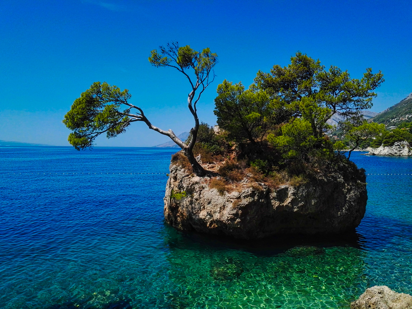 Brela an der Makarska Riviera